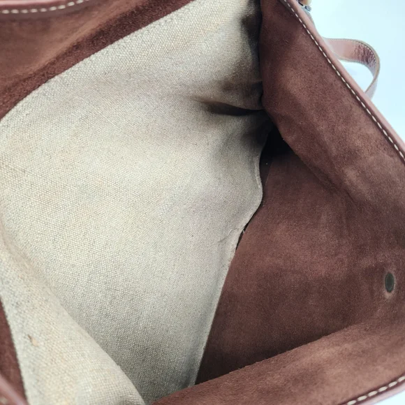 Classic Tan Leather Briefcase - Picture 16 of 16